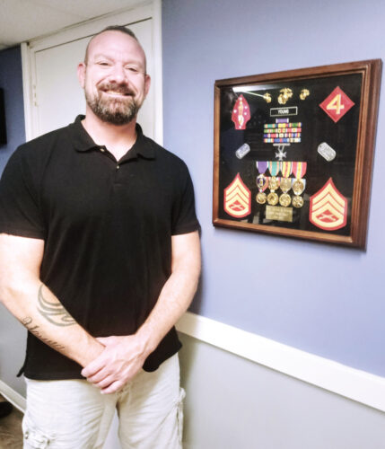 Harding graduate shifted service